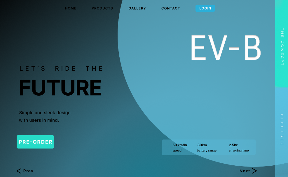 Foodie Web UI Preview